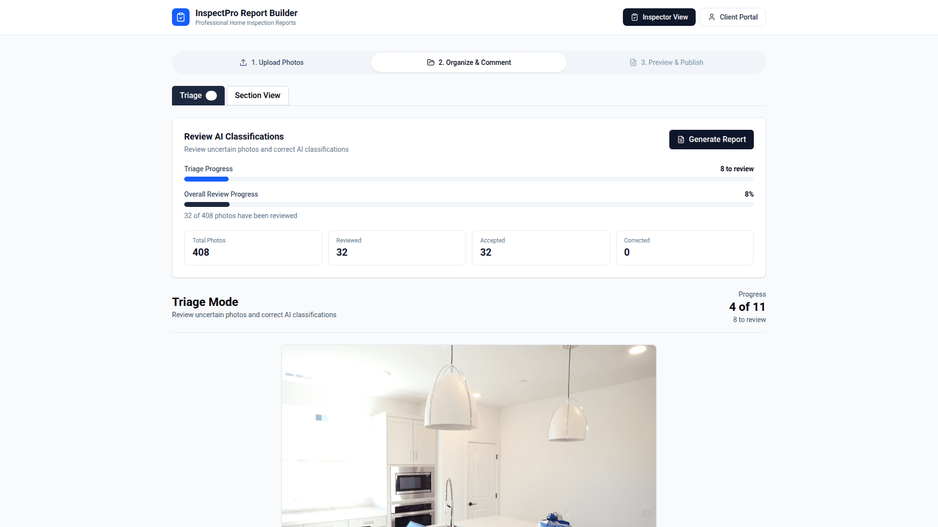 Inspection Report Automation