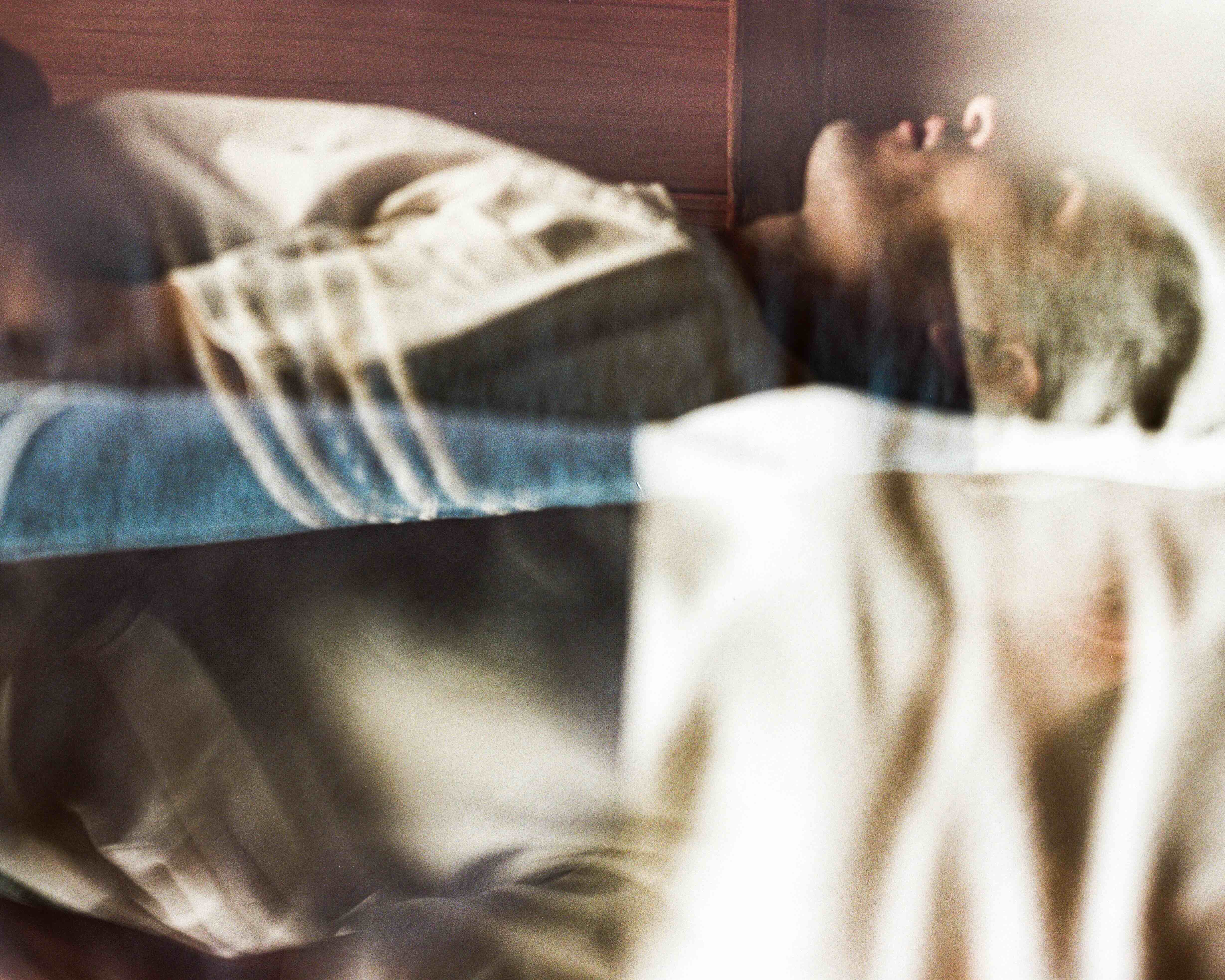 Cabin fever double exposure
